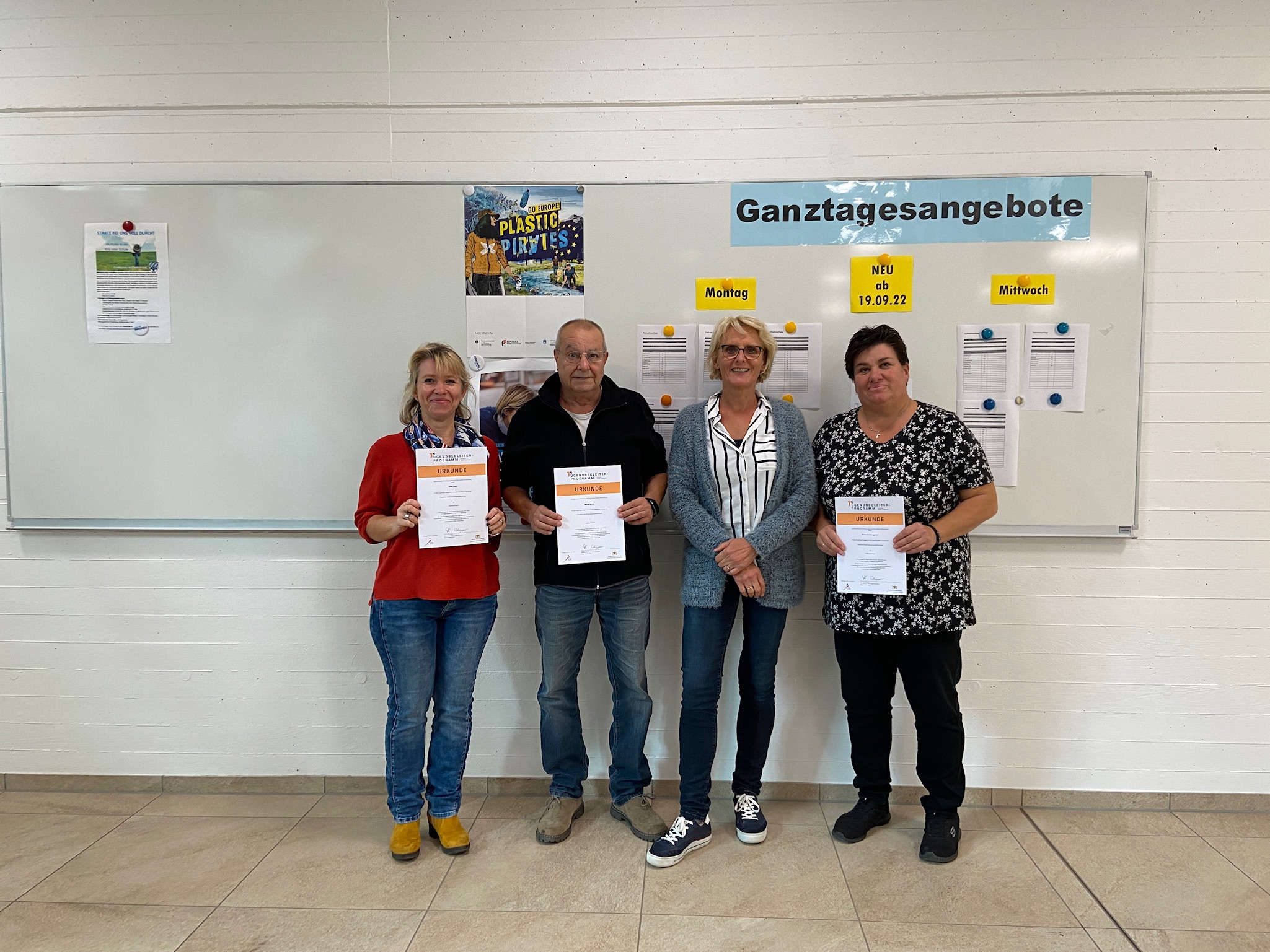 Foto Urkunde Jugendbegleiter